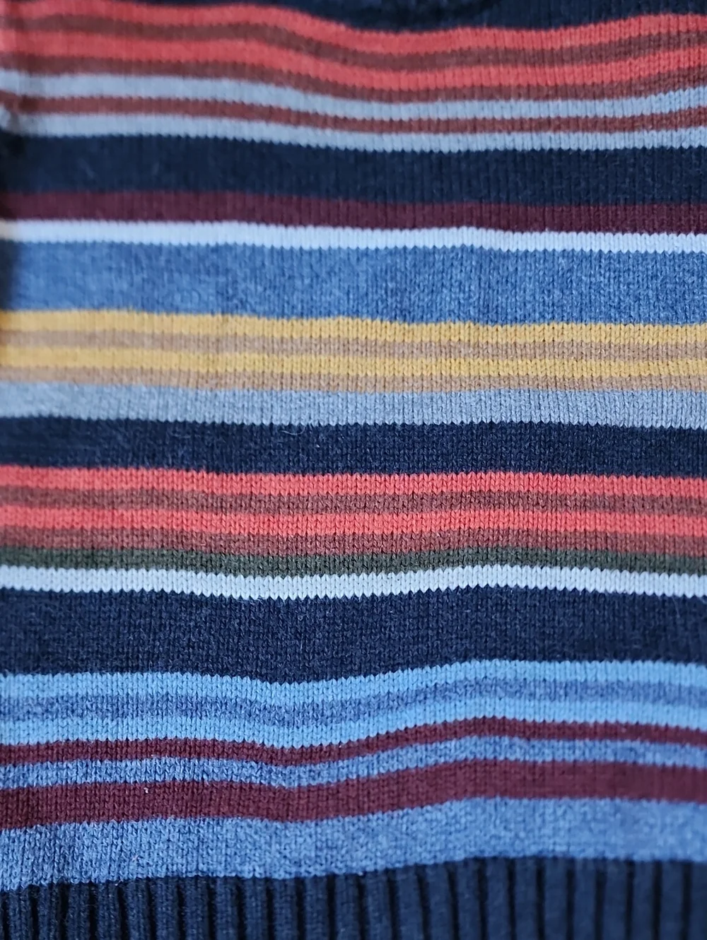Sz 18-24 Months The Children's Place Boys' Navy Multicolor Striped Sweater